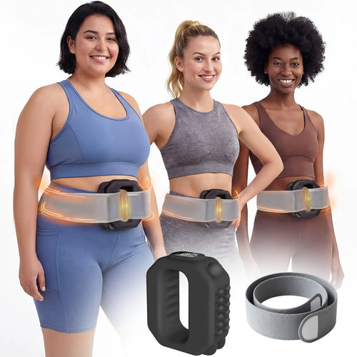 ADDWIN 2026 Mini Muscle Recovery Fascia Device with Upgraded Adjustable Strap, Cordless Rechargeable, Designed for Waist and Back Recovery, Portable Massager, Ideal Gift for Parents