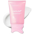 Medicube PDRN Collagen Gua Sha Neck Wrinkle Cream with Built-In Massager | Formulated with 5% Volufiline and PDRN for Firming and Contouring | Targets Fine Lines on Neck, Jawline, Décolleté, Underarms, Chest, Legs, and Shoulders | Korean Skincare Solution