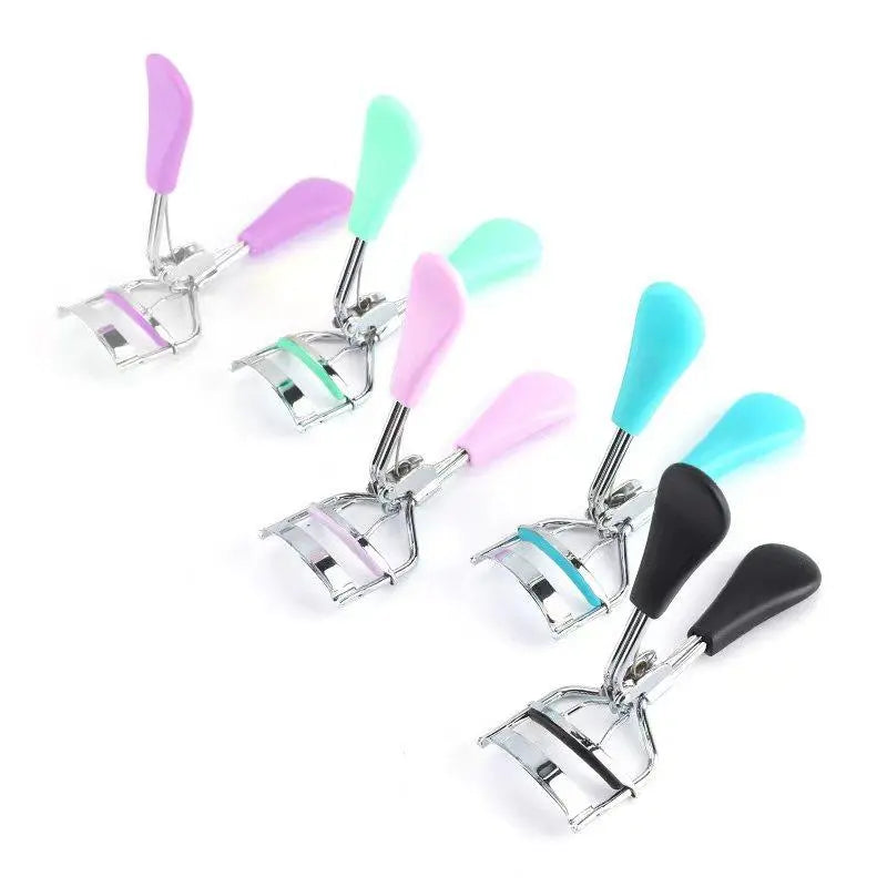 Professional Eyelash Curler Set for Natural and Long-Lasting Curls - Essential Eye Makeup Tool for Women and Girls