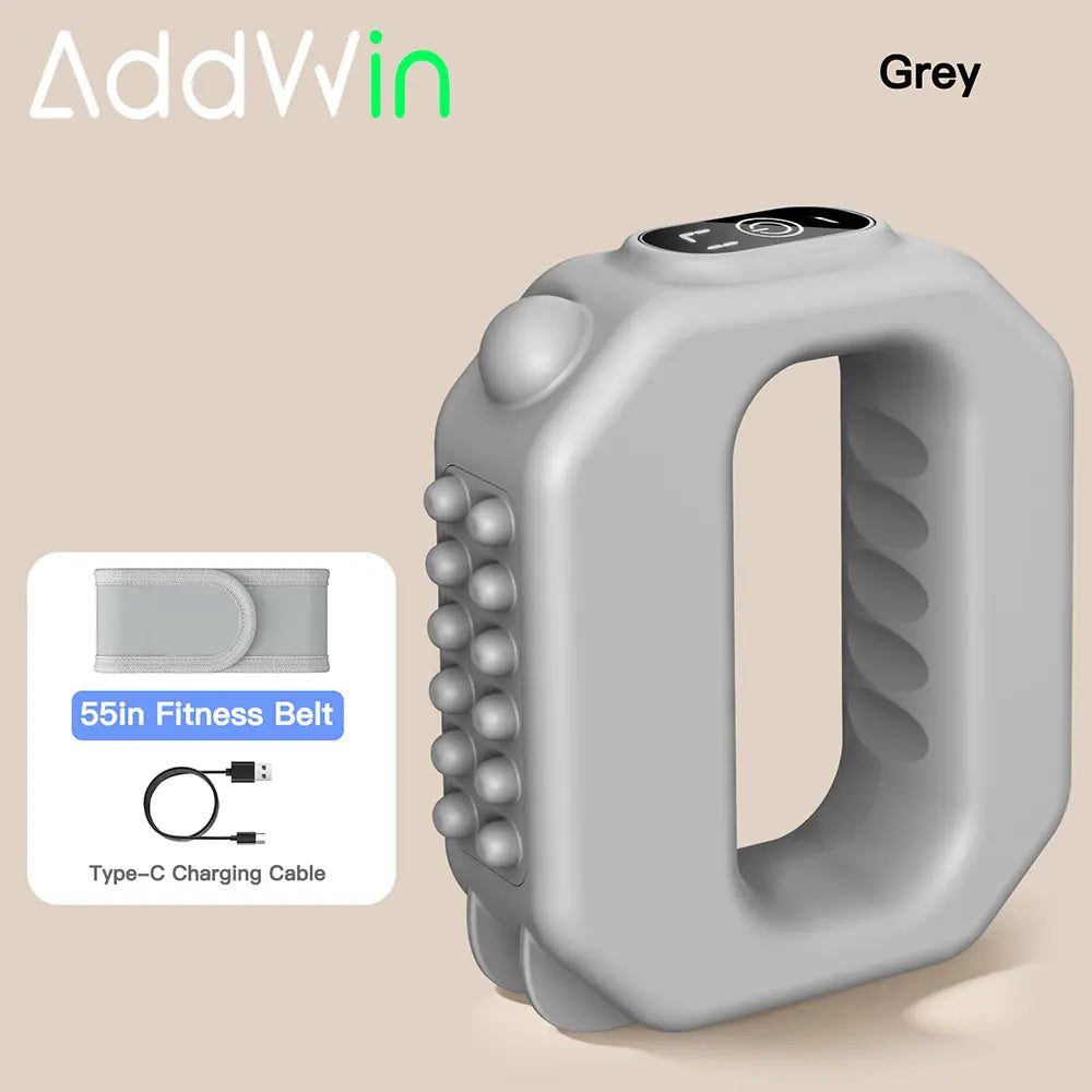 ADDWIN 2026 Mini Muscle Recovery Fascia Device with Upgraded Adjustable Strap, Cordless Rechargeable, Designed for Waist and Back Recovery, Portable Massager, Ideal Gift for Parents