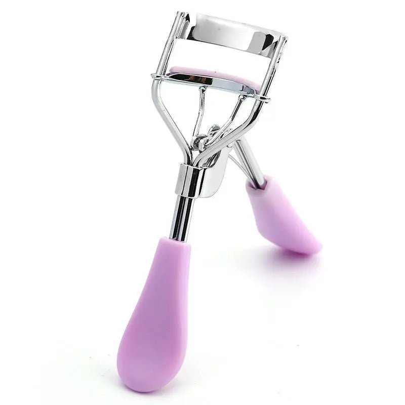 Professional Eyelash Curler Set for Natural and Long-Lasting Curls - Essential Eye Makeup Tool for Women and Girls