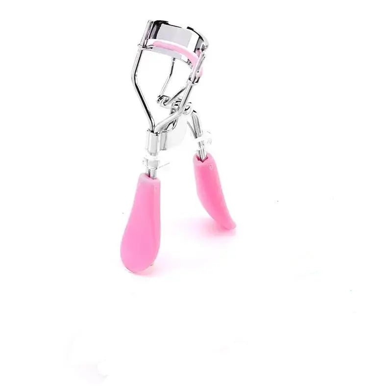 Professional Eyelash Curler Set for Natural and Long-Lasting Curls - Essential Eye Makeup Tool for Women and Girls