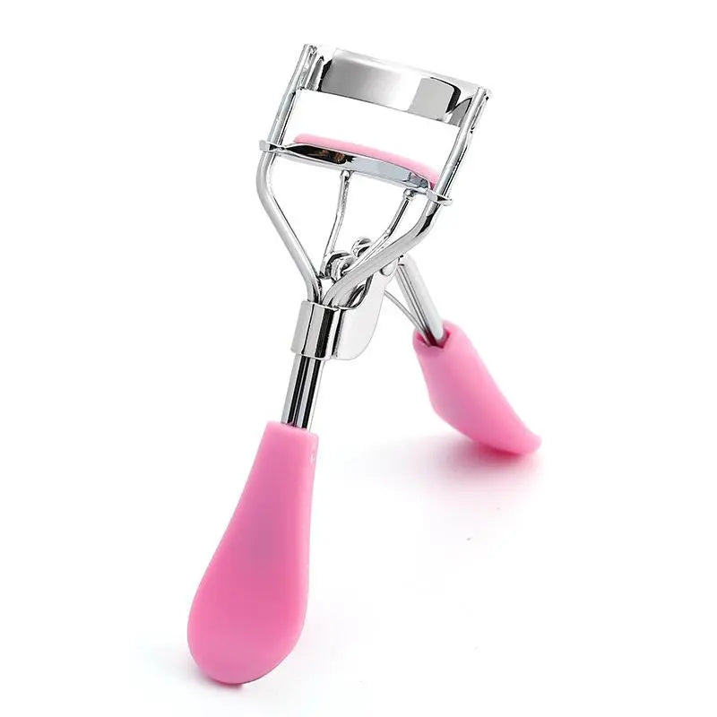Professional Eyelash Curler Set for Natural and Long-Lasting Curls - Essential Eye Makeup Tool for Women and Girls