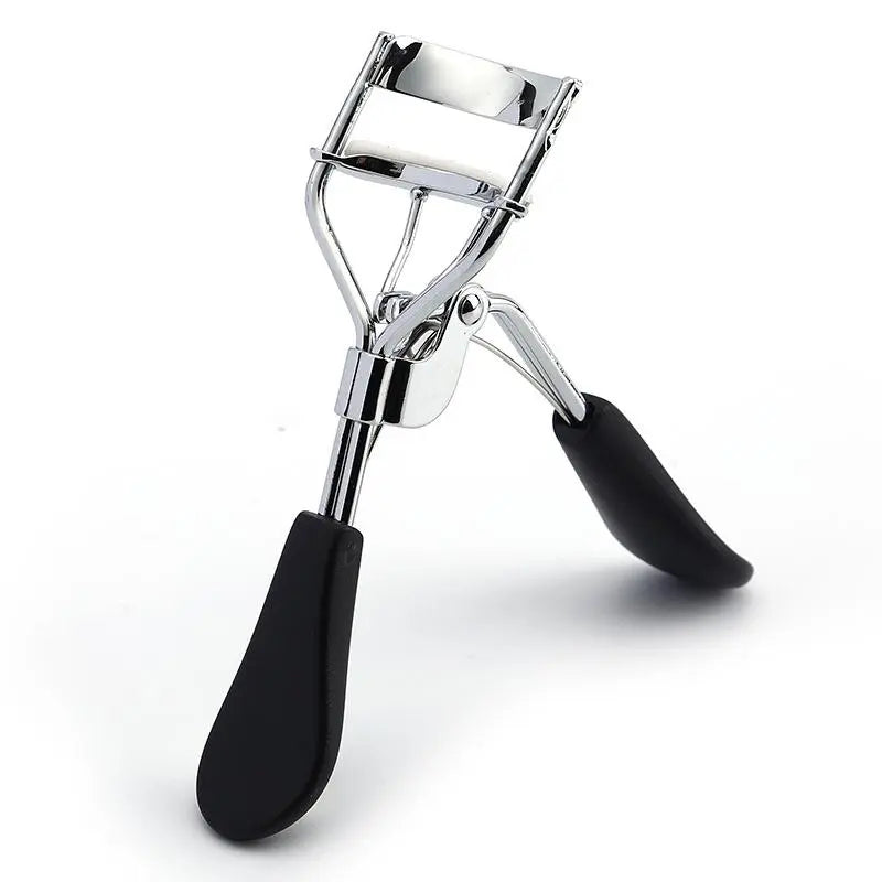 Professional Eyelash Curler Set for Natural and Long-Lasting Curls - Essential Eye Makeup Tool for Women and Girls